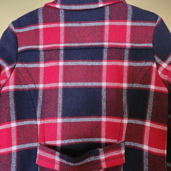 AMERICAN Eagle Double Breasted Wool Jacket Size Medium - Picture 13 of 15